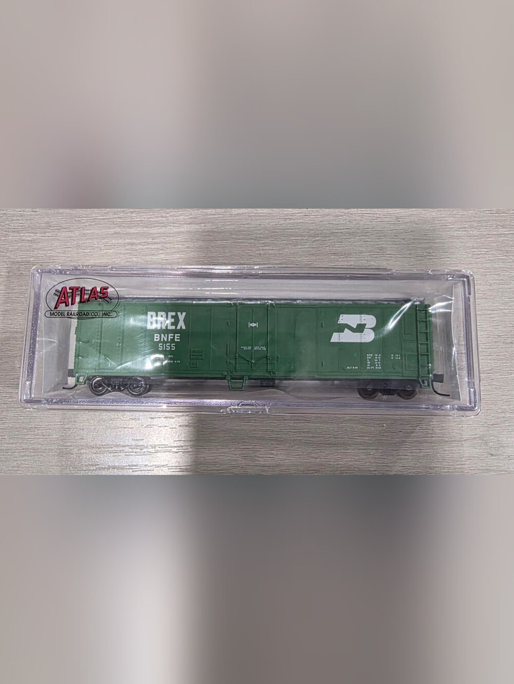 Atlas N Scale Burlington Northern 50'  Mechanical Reefer